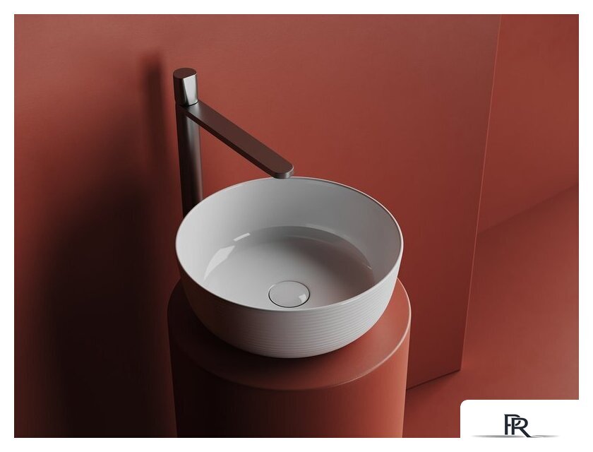 Умывальник Ceramica Nova CN6073 (белый) - Изображение №2 — Интернет-магазин ПроЗаказ