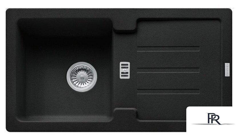 Кухонная мойка Franke Strada SAG 614-78 114.0676.328 (матовый черный) - Изображение №1 — Интернет-магазин ПроЗаказ