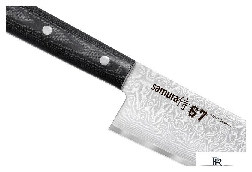 Кухонный нож Samura 67 Damascus SD67-0085M - Изображение №2 — Интернет-магазин ПроЗаказ
