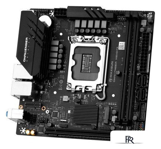 Материнская плата Maxsun Challenger H610 ITX 2LAN V3 - Изображение №2 — Интернет-магазин ПроЗаказ