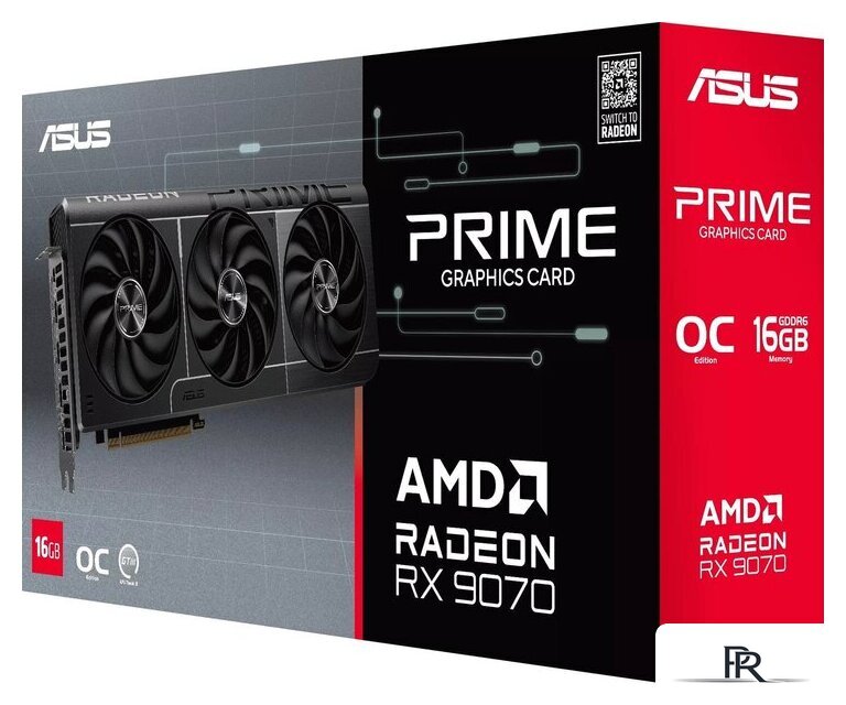 Видеокарта ASUS Prime Radeon RX 9070 Evo OC Edition 16GB GDDR6 PRIME-RX9070-O16G-EVO - Изображение №11 — Интернет-магазин ПроЗаказ