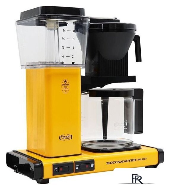 Капельная кофеварка Technivorm Moccamaster KBG741 Select (желтый) - Изображение №2 — Интернет-магазин ПроЗаказ
