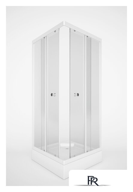 Душевой уголок Метакам Universal 80x80 KKS_011748 (прозрачное стекло) - Изображение №3 — Интернет-магазин ПроЗаказ