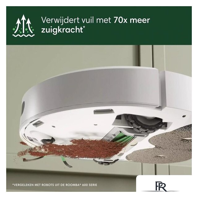 Робот-пылесос iRobot Roomba Plus 405 Combo Robot + AutoWash Dock (белый) - Изображение №3 — Интернет-магазин ПроЗаказ