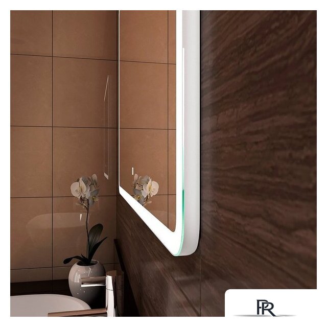  Континент Зеркало Demure Led 100x70 (часы слева) - Изображение №4 — Интернет-магазин ПроЗаказ