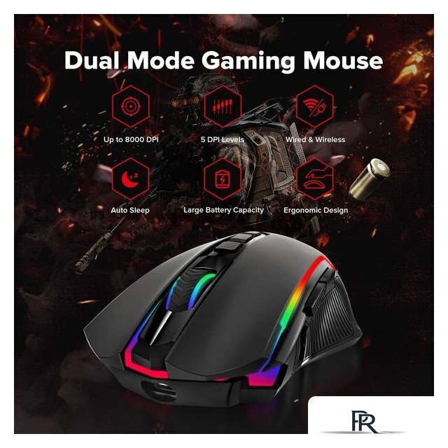 Игровая мышь Redragon Ranger Lite (черный) - Изображение №5 — Интернет-магазин ПроЗаказ