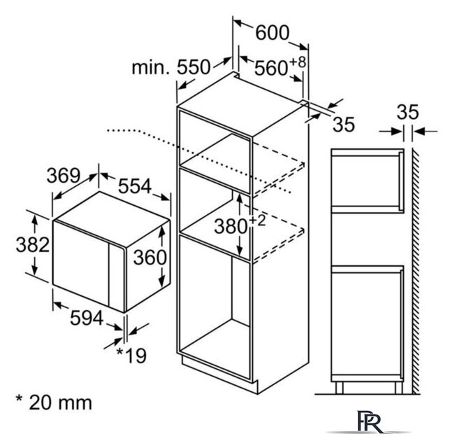 Микроволновая печь Bosch BFL554MS0 - Изображение №2 — Интернет-магазин ПроЗаказ