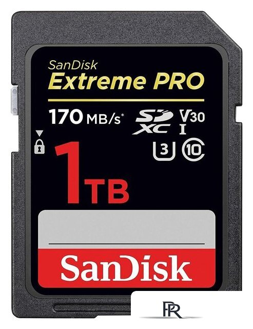 Карта памяти SanDisk Extreme PRO SDXC SDSDXXY-1T00-GN4IN 1TB - Изображение №1 — Интернет-магазин ПроЗаказ