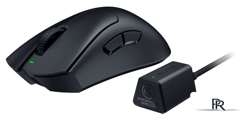 Игровая мышь Razer Deathadder V3 Pro HyperPolling Wireless Dongle Bundle - Изображение №6 — Интернет-магазин ПроЗаказ