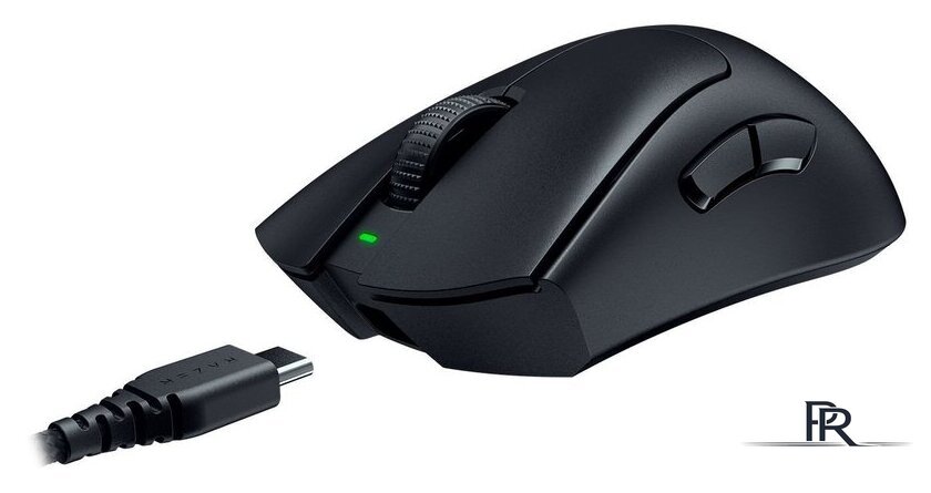Игровая мышь Razer Deathadder V3 Pro HyperPolling Wireless Dongle Bundle - Изображение №3 — Интернет-магазин ПроЗаказ