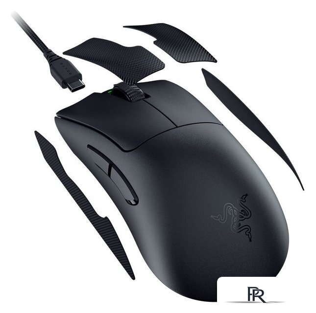 Игровая мышь Razer Deathadder V3 Pro HyperPolling Wireless Dongle Bundle - Изображение №4 — Интернет-магазин ПроЗаказ