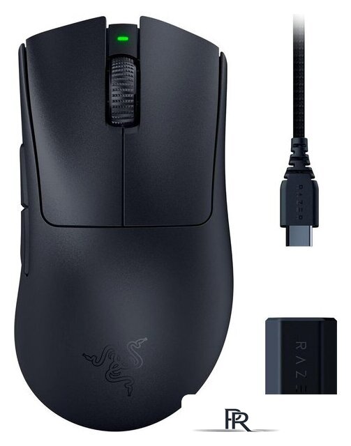 Игровая мышь Razer Deathadder V3 Pro HyperPolling Wireless Dongle Bundle - Изображение №1 — Интернет-магазин ПроЗаказ