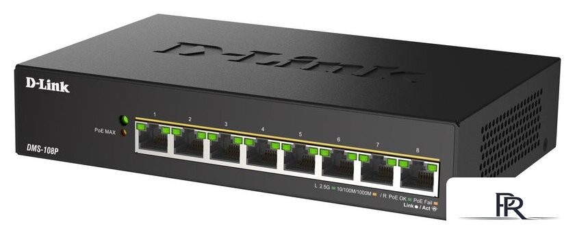 Неуправляемый коммутатор D-Link DMS-108P/A1A - Изображение №3 — Интернет-магазин ПроЗаказ