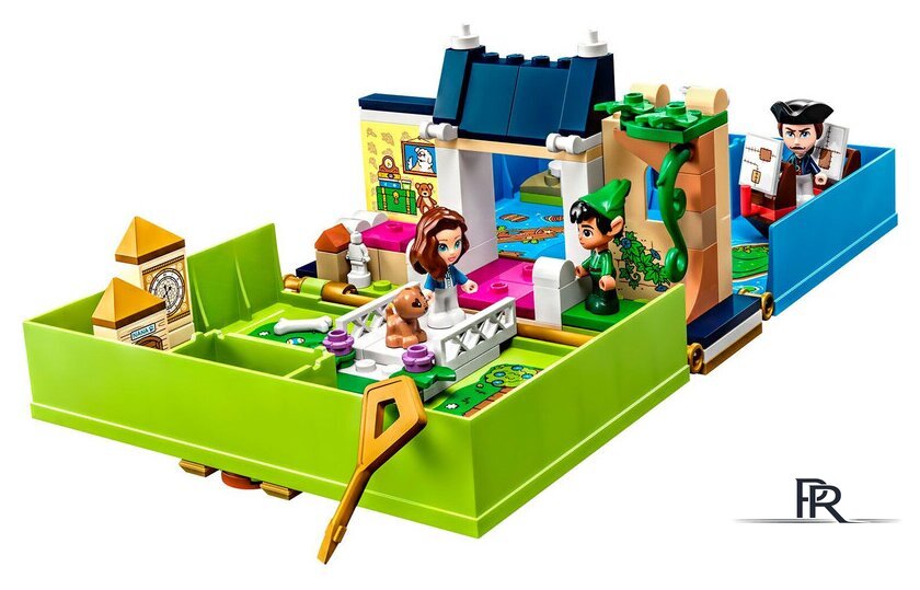 Конструктор LEGO Disney 43220 Приключение Питера Пэна и Венди по сборнику рассказов - Изображение №4 — Интернет-магазин ПроЗаказ