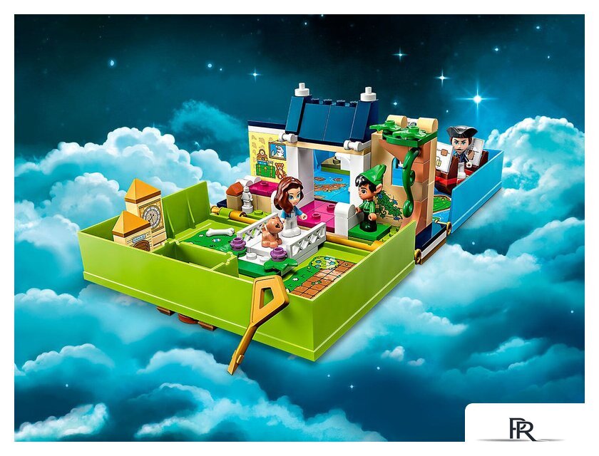 Конструктор LEGO Disney 43220 Приключение Питера Пэна и Венди по сборнику рассказов - Изображение №2 — Интернет-магазин ПроЗаказ