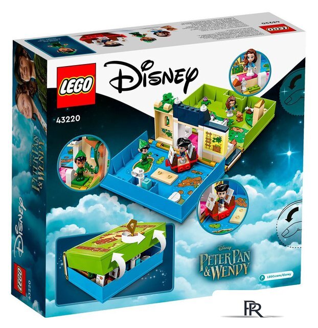 Конструктор LEGO Disney 43220 Приключение Питера Пэна и Венди по сборнику рассказов - Изображение №3 — Интернет-магазин ПроЗаказ