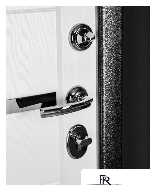 Металлическая дверь Guard Царга MG60 87х205 правая (черное серебро/белый ясень) - Изображение №4 — Интернет-магазин ПроЗаказ