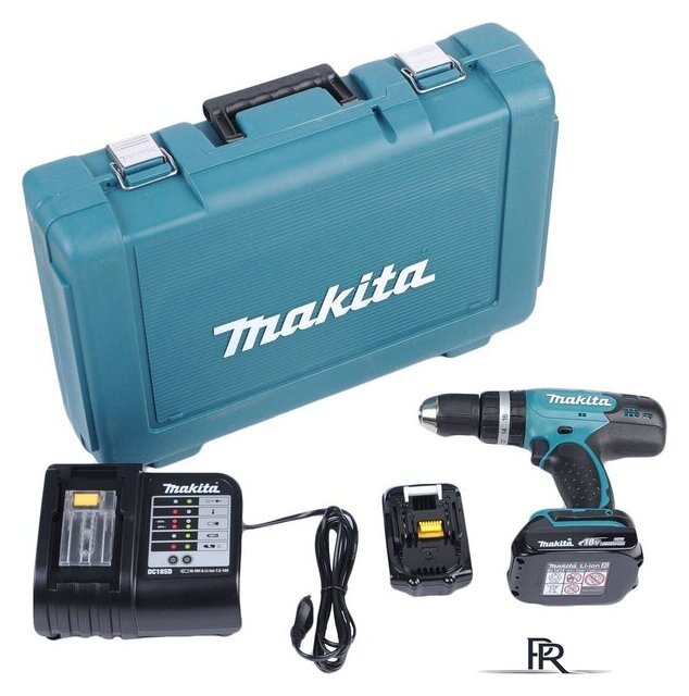 Дрель-шуруповерт Makita DDF453SYE (с 2-мя АКБ, кейс) - Изображение №1 — Интернет-магазин ПроЗаказ