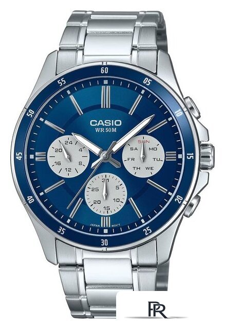 Наручные часы Casio MTP-1374D-2A3 - Изображение №1 — Интернет-магазин ПроЗаказ