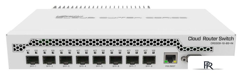 Управляемый коммутатор 3-го уровня Mikrotik CRS309-1G-8S+IN - Изображение №1 — Интернет-магазин ПроЗаказ
