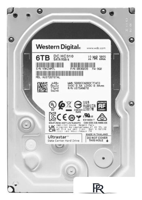 Жесткий диск WD DC HC310 6TB HUS726T6TAL4200 - Изображение №1 — Интернет-магазин ПроЗаказ