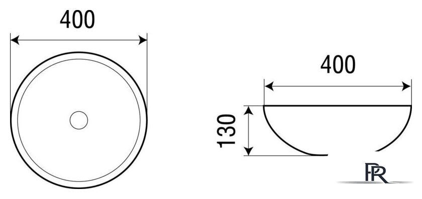 Умывальник WeltWasser Elbach 3003 M814 - Изображение №6 — Интернет-магазин ПроЗаказ
