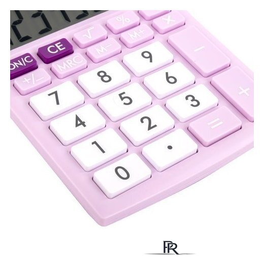 Бухгалтерский калькулятор BRAUBERG Ultra Pastel-08-PR 250516 (сиреневый) - Изображение №8 — Интернет-магазин ПроЗаказ