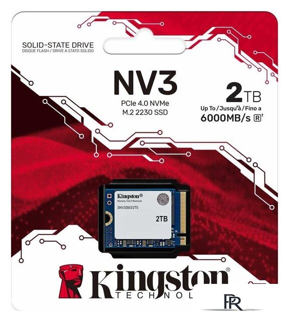 SSD Kingston NV3 2TB SNV3SM3/2T0 - Изображение №3 — Интернет-магазин ПроЗаказ