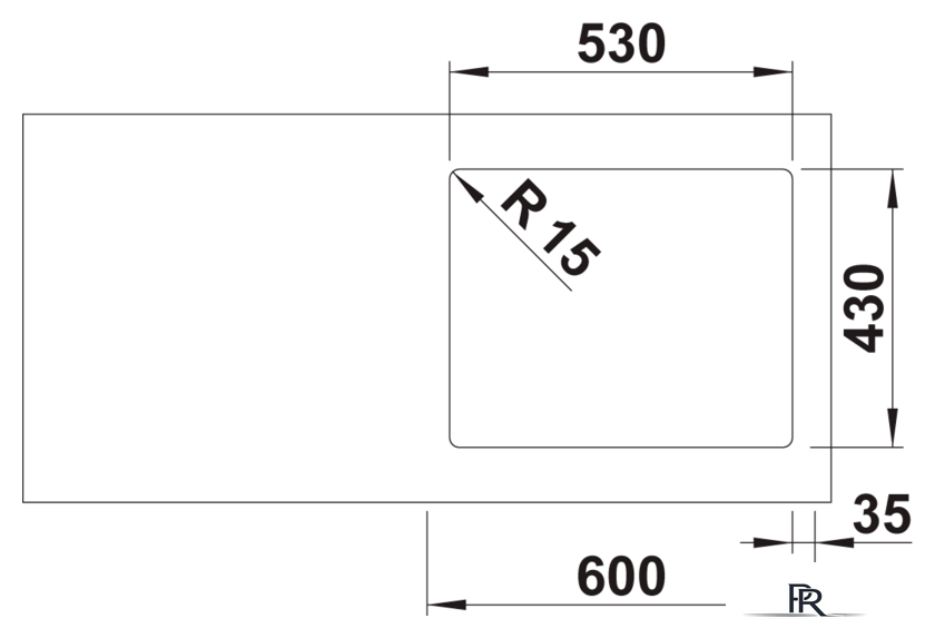 Кухонная мойка Blanco Solis 500-IF 526123 (полированная) - Изображение №3 — Интернет-магазин ПроЗаказ