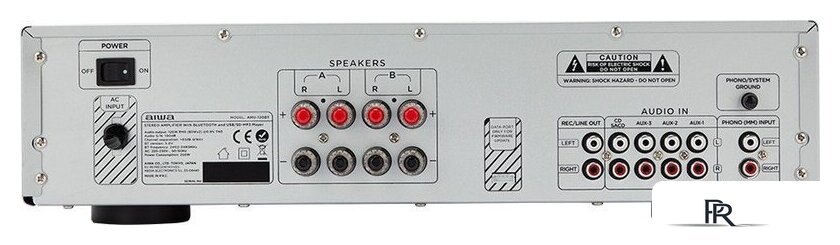 Интегральный усилитель Aiwa AMU-120BT (серебристый) - Изображение №6 — Интернет-магазин ПроЗаказ