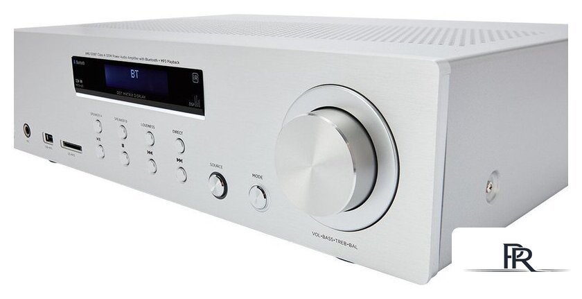 Интегральный усилитель Aiwa AMU-120BT (серебристый) - Изображение №5 — Интернет-магазин ПроЗаказ