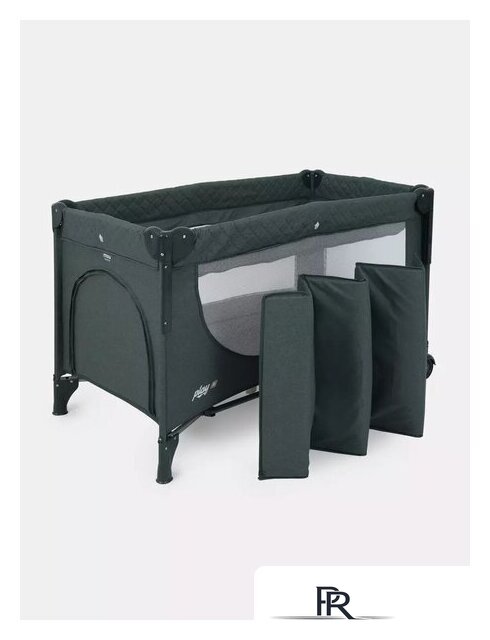 Манеж-кровать MOWbaby Play Plus RP102 (темно-зеленый) - Изображение №4 — Интернет-магазин ПроЗаказ