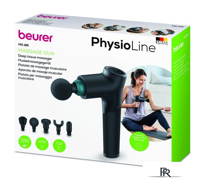 Перкуссионный массажер Beurer MG 185 - Изображение №11 — Интернет-магазин ПроЗаказ