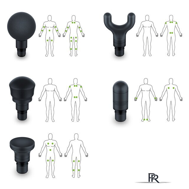 Перкуссионный массажер Beurer MG 185 - Изображение №7 — Интернет-магазин ПроЗаказ