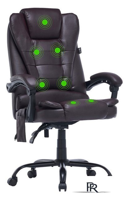 Офисное кресло CACTUS CS-CHR-OC03M-BR (коричневый) - Изображение №1 — Интернет-магазин ПроЗаказ