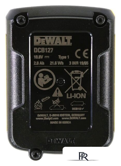 Аккумулятор DeWalt DCB127-XJ (10.8В/2 Ah) - Изображение №4 — Интернет-магазин ПроЗаказ