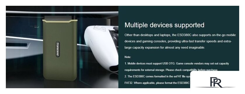 Внешний накопитель Transcend ESD380C 1TB TS1TESD380C - Изображение №5 — Интернет-магазин ПроЗаказ