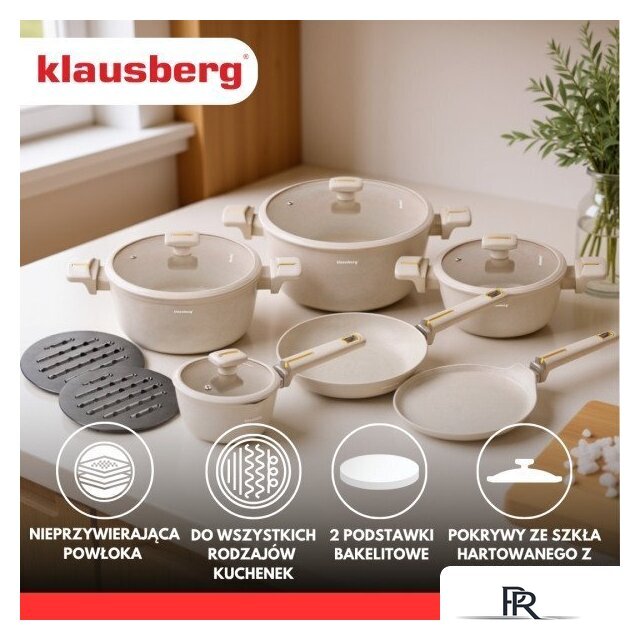 Набор кастрюль Klausberg KB-7967 - Изображение №3 — Интернет-магазин ПроЗаказ