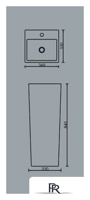 Умывальник SantiLine SL-4010 - Изображение №2 — Интернет-магазин ПроЗаказ