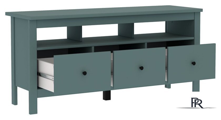 Тумба Mio Tesoro Сага 3 ящика 2.08.03.090.6 (темно-бирюзовый) - Изображение №2 — Интернет-магазин ПроЗаказ