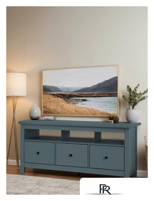 Тумба Mio Tesoro Сага 3 ящика 2.08.03.090.6 (темно-бирюзовый) - Изображение №5 — Интернет-магазин ПроЗаказ