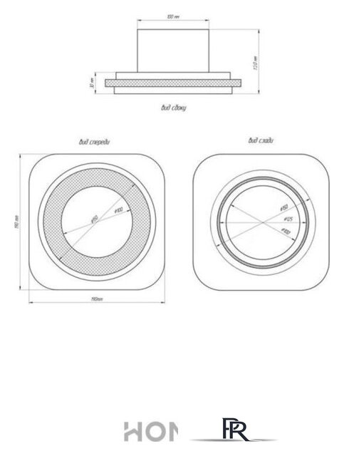 Вентиляционная решетка HOMY AIR круглый A100WRS d150 (белая) - Изображение №19 — Интернет-магазин ПроЗаказ