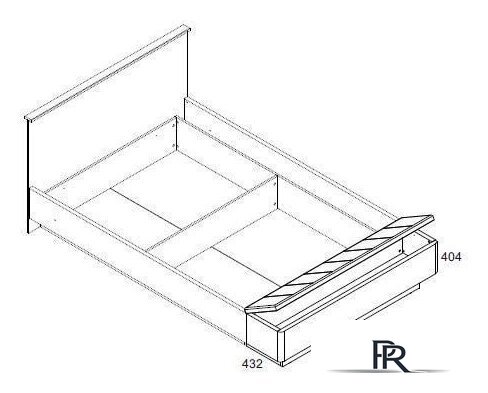 Банкетка Anrex Jagger 160 дуб монастырский/черный - Изображение №2 — Интернет-магазин ПроЗаказ