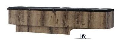 Банкетка Anrex Jagger 160 дуб монастырский/черный - Изображение №1 — Интернет-магазин ПроЗаказ