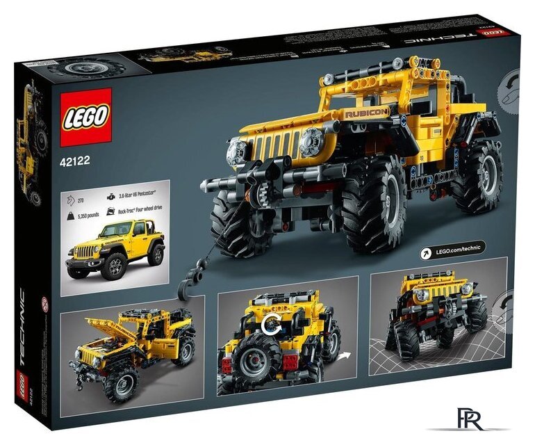 Конструктор LEGO Technic 42122 Jeep Wrangler - Изображение №2 — Интернет-магазин ПроЗаказ