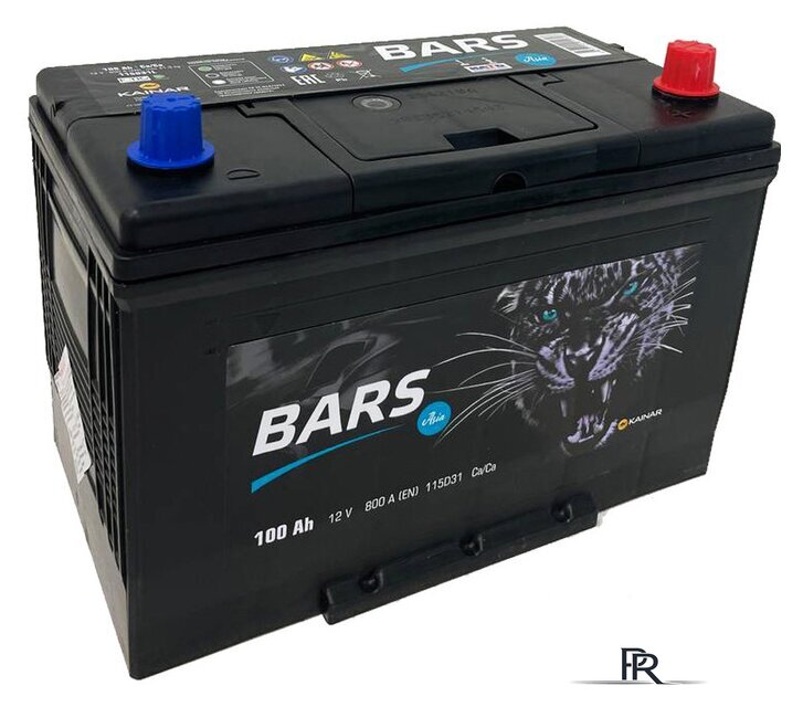 Автомобильный аккумулятор BARS Asia 100 JR+ (100 А·ч) - Изображение №1 — Интернет-магазин ПроЗаказ