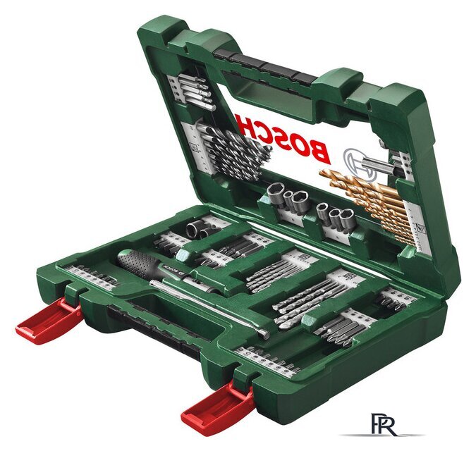 Набор оснастки для электроинструмента Bosch V-Line Titanium 2607017195 91 предмет - Изображение №4 — Интернет-магазин ПроЗаказ