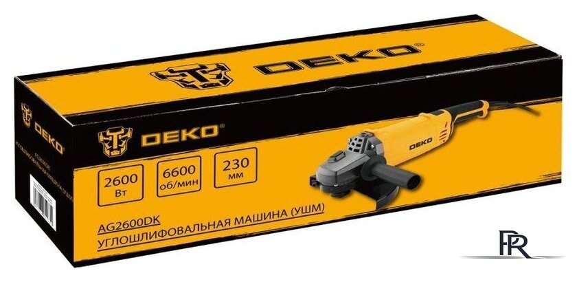 Угловая шлифмашина Deko AG2600DK 083-1031 - Изображение №6 — Интернет-магазин ПроЗаказ