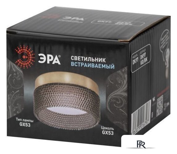 Точечный светильник ЭРА DK97 GD/BK Б0057460  - Изображение №8 — Интернет-магазин ПроЗаказ