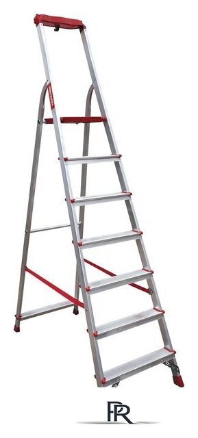 Лестница-стремянка Новая высота NV 3115 3115107 с органайзером (7 ступеней) - Изображение №2 — Интернет-магазин ПроЗаказ